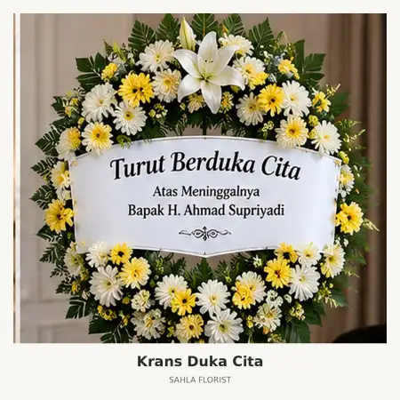 Krans Bunga Duka Manguharjo
